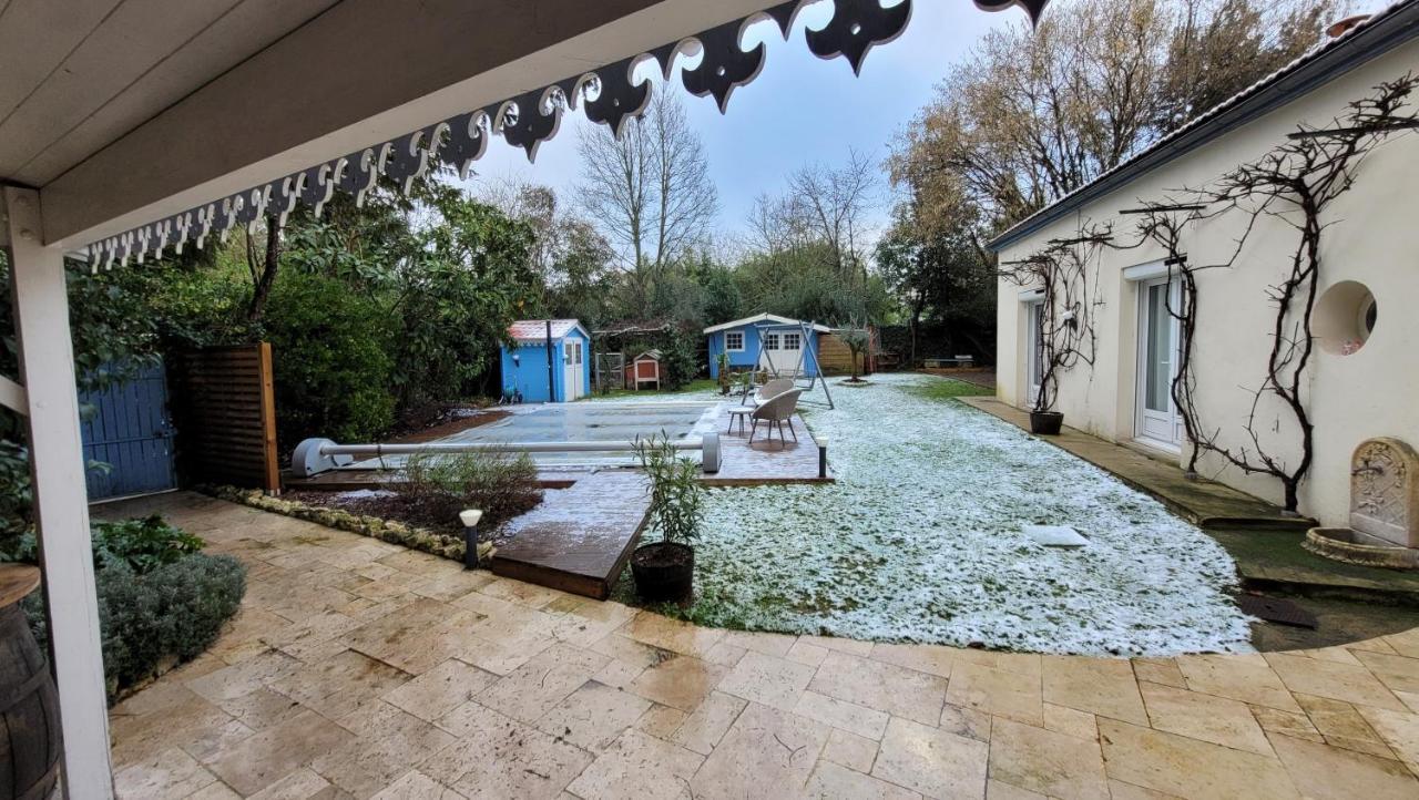 Merig'Home Chambre Bd Climatisee Dans Maison Avec Piscine Au Calme En Ville, Sdb & Toilettes Prives Angoulême Exterior foto
