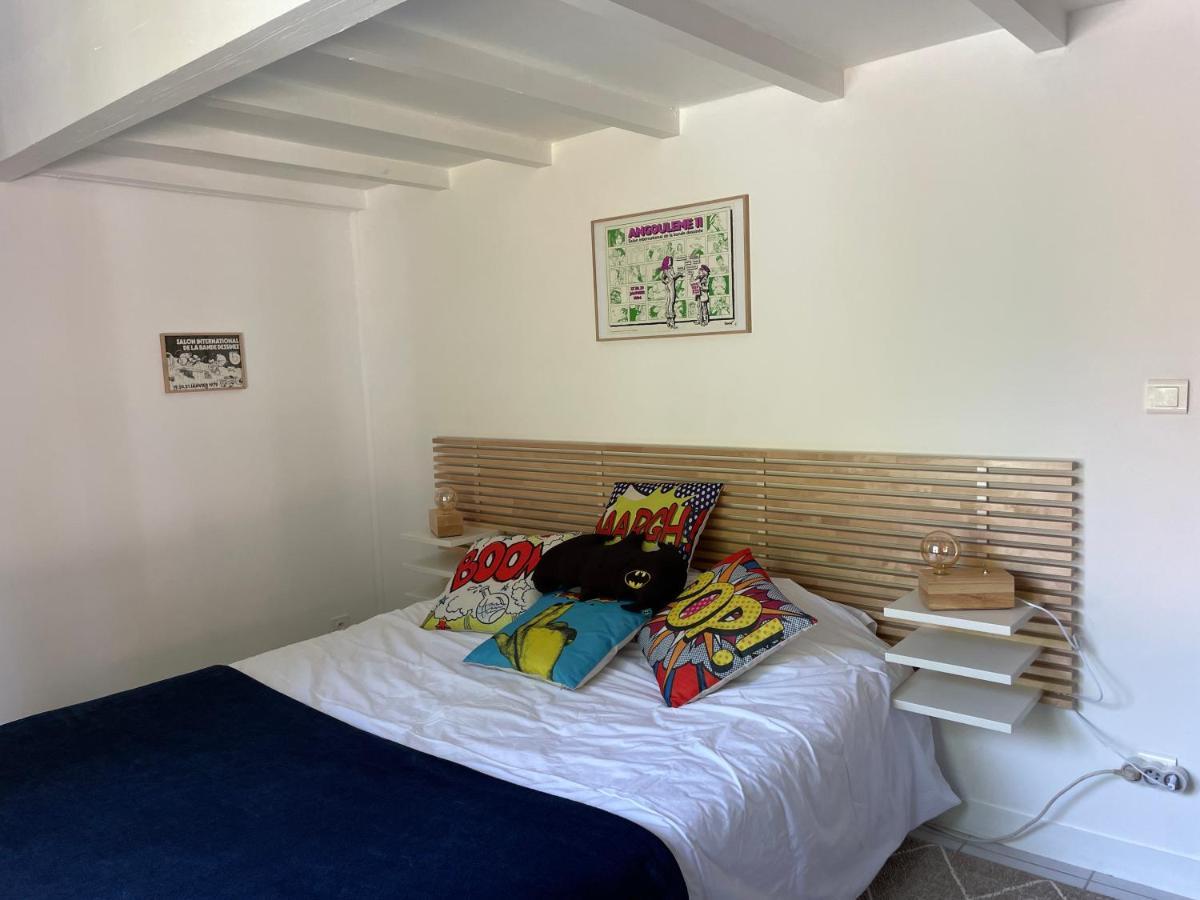 Merig'Home Chambre Bd Climatisee Dans Maison Avec Piscine Au Calme En Ville, Sdb & Toilettes Prives Angoulême Exterior foto